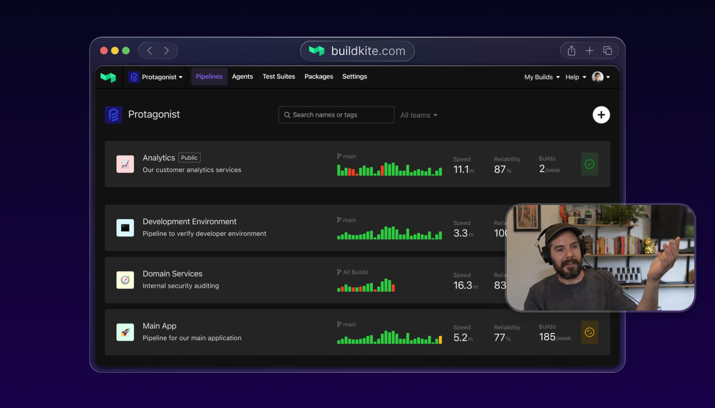 Buildkite platform
